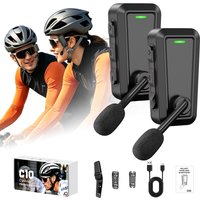 AliExpress NONE Motorcycle Helmet Bluetooth Headset Wireless BT Intercom Earphone Noise Reduction Music Sharing for Outdoor Cycling Bike Riding