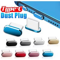 Metal Dust Plugs Charging Port Anti-dust Plugs for IPhone 15 Pro Max 15 Plus USB C Dust Stopper Caps for Samsung Xiaomi