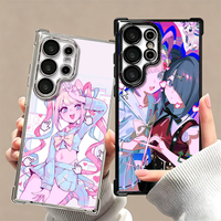 Needy Girl Streamer Overload Soft Phone Case For Samsung Galaxy S26 Ultra S25 Edge S24 FE S23 Plus S22 S21 + S20 Plating Anti-Fa