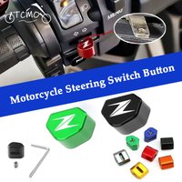 For Kawasaki Z900 Z650 Z750 Z400 Z800 Z1000 Ninja 400 650 300 ZX6R ZX10R Motorcycle Accessories Turn Signal Switch Button Keycap