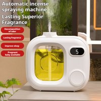 With 45ML Essential Oils Aromatherapy Machine LED Display Screen 5 Adjustable Levels Fragrance Sprayer Machine Deodorization