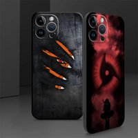 N-N-arutoS Cool Case for iPhone 17Air 15 16 14 Plus XR XS Max 13 12 11 17 Pro Max 7 8 Black Soft Phone Cover