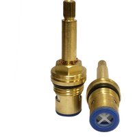 1pc Shower Bath Tap Valve Extension Rod Hot Water Valve Core Cartridge Quarter Turn Flow Long Tall Stem Insert 20 1/2