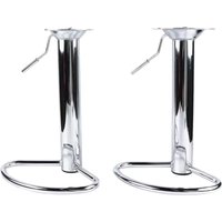 Swivel Bar Stools Accessories Steel Heavy Duty with Footrest Counter Height Stool Parts
