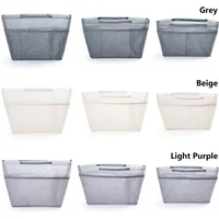 New Nylon Mesh Inner Bag Lager Capacity Anti-Collapse Tote Liner Bag Multi-Pocket Expand Space Insert Bag For Longxiang Bag