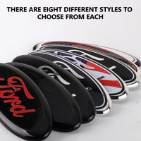 Car Logo Front Hood Trunk Badge Sticker Accessories For Ford Focus Mk2 MK3 MK7 MK4 Fiesta Ranger Mustang Mondeo Explorer STLine