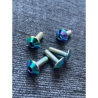 AliExpress CATDOGBEAR Catdogbear Titanium Bolts Bicycle Screw M5/M6x12/15/20/25/30/35mm Torx Head Bolt for Motorcycle Bicycle Fastener Accessory