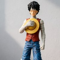 One Piece Monkey D. Luffy PVC Figure 26cm Silent Bandage Pose Collectible Model Anime Action Toy for Fans Decoration Gift