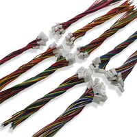 10Pcs Micro JST XH 2.54 2P 3P 4P 5P 6PIN Male Female Plug Connector 2.54mm Pitch With Wire Cable Battery Charging Cable 10PCS