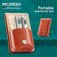 Ensembles de manucure portables, Kits de pédicure, coupe-ongles en acier inoxydable, outil de voyage, étui de toilettage, ciseaux à ongles, boîte cadeau