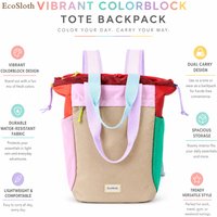 EcoSloth Random Outdoor Travel Backpack With Pockets and Large Capacity Hiking Climbing Tote Bag For Unisex Water-repellent Dayp