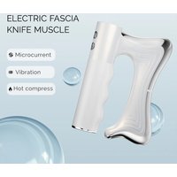 Electric Fascia Scraper Microcurrent Compression 10500RPM Vibration Muscle Relaxation Body Shaping Massager Tool