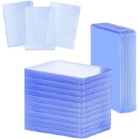 10Pcs Hard Plastic Card Sleeves Sports Card Holder Top Loading Clear Protector For Trading Card Protection Card Sleeves Holder
