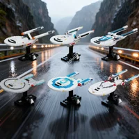 3381pcs MOC USS Enterprise Classic Collection Spaceed Model Building Blocks Architecture DIY Christmas Gifts Idea Brick Toy Kids