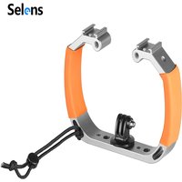 Selens plate-forme de plongée vidéo portable plateau stabilisateur de lumière de plongée pour caméra de Sport Gopro support étanche accessoires de photographie