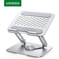 UGREEN Tablet Phone Stand 360°Rotatable Aluminum iPad Stand For iPad Pro iPhone Xiaomi Tablet Support Laptop Stand Tablet Holder