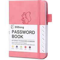 Ultimate Password Logbook - Personal Organizers with Alphabetical Tabs, Hardcover Notebook, - Pocket-Size Convenience