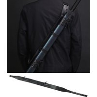 Men Cosplay Back Adjustable shoulder strap Sword Holster Leather Belt Katana Sheath Pirate Knight Samurai Accessory For Rapier