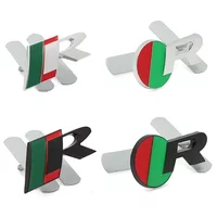 3D Metal Front Grill Rear Trunk Emblem Badge Sticker Decals Car Styling Accessories