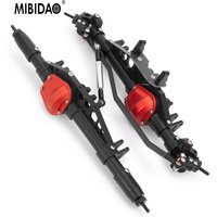 MIBIDAO Metal Alloy Front/ Middle/ Rear Straight Axle for 1/10 RC Crawler Car Axial Wraith 90018 90048 90053 Upgrade Parts