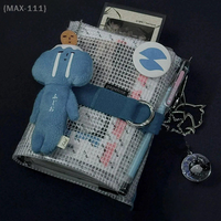 【MAX-111】New Document Bag Hand Ledger Student Multi-function Hand Ledger Material Storage Ins Portable Loose-leaf Book【W1】