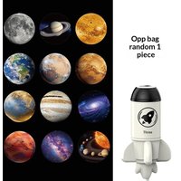1 Set Adjustable Dinosaur Starry Sky Night Lamp 1/6Pcs Projection Patterns LED USB Projector Light Festival Gift