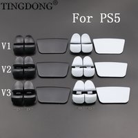 1Set Black White Plastic Touchpad & L1 R1 L2 R2 Trigger Button For PS5 V1 V2 V3 BDM-010 BDM-020 BDM-030 Controller Battery Cover