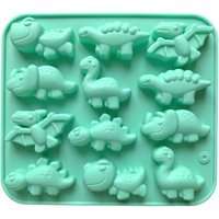 New Dinosaur Shape Baking Cake Molds Food-Grade Silicone Non-Stick Mousse Cake Mold DIY Reusable Pudding Mould Cupcake
