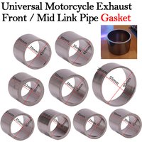 22 29 35 50 55 60MM Motorcycle Exhaust Muffler Escape Moto Middle Link Pipe O-Ring Gasket Seal For KTM 390 790 890 Dirt Bike ATV