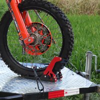 AliExpress JFGRACING Motorcycle Repair Kits Trailer Rack Trailer Frame Front Wheel Fixed Support Bracket Parking Fixed Frame Tools For Pit Dirt Bike