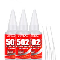 502Super Glue 1-8Pcs Cyanoacrylate Instant Adhesive Quick Dry High Strength for Metal Wood Plastic Ceramic DIY Craft Home Repair