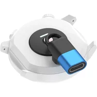Charger Adapter for Coros PACE 3/ PACE 2 Metal Connector to Type-C Charging Cable Cord for COROS Apex Pro/ Vertix/ Vertix 2 Blue