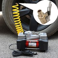 Tire Inflator Chuck Car Air Pump No Leakage Threaded Nozzle Adapter Quick Converter Tire Chuck Hose End With Barb Connector