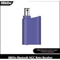 8BitDo Retro Recelver Wireless Bluetooth Adapter Dongle for Nintendo GameCube Wii for Windows 10/11 Game Accessories NGC