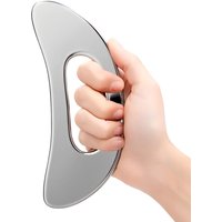 Metal Body Gua Sha Massage Tool with Handle Body Muscle Scraper Tools Larger Fascia Guasha Metal Tool for Back Neck Face Leg