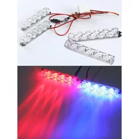 AliExpress NONE 2PCS Police Strobe Light Bar Car Emergency Beacon Automotive Warning Strobe Light Stroboscopes for Bicycle Motorcycle Vehicles