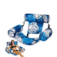 PVC Inflatable Floating Lounger for Adult,Portable Pool Float Chair,Foldable Recliner for Swimming Pool,Lake,Beach Summer
