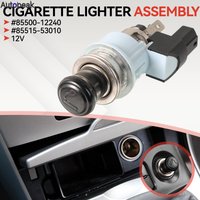 2 Pins Cigarette Lighter Assembly Socket For Toyota 4Runner Corolla Highlander RAV4 Sienna Supra Tacoma Lexus IS300 85500-12240