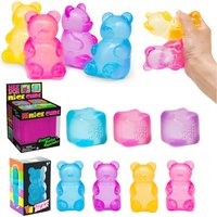 Schylling Bear Cube Needoh Soft Squishy Toy for Kids Stress Relief Decompression Anxiety Relief Squeeze Ball Soothing Venting