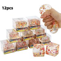 Cross-border fruit cube maltose pinch toy decompression vent, slow rebound, decompression toy