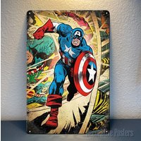 Metal Poster - Collectable Comic Book Sign Size: