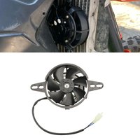 12V Motorcycle Accessories Cooling Fan Oil Cooler Engine Electric Radiator For KTM Honda Yamaha Suzuki Kawasaki ATV Motocross