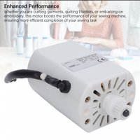 90W 7000RPM Sewing Machine Motor Replacement - Home Electric Motor for Straight/Curve Stitching Hemming 50Hz Universal Fit