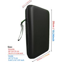 Earphone Data Phone Storage Extra Large Cable Sorting Box Credential Bags Zipper Pouch Tech Gadgets Portable Charger U Disk Case