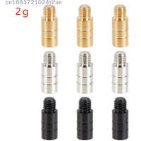 {YY30} 3 Pcs Brass Dart Weight Add Accentuator 2g Dart Shaft Weights 2BA Shaft Throwing Game Auxiliary Tools Dart Accessories