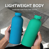 304 Stainless Steel Frosted Insulated Tumbler | Portable Water Bottle for Fitness and Car Use | Leak-Proof Insulation | Vacuum I