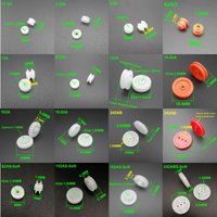 5/10/20Pc Mult-Model Hard Soft Plastic Pulley Bore Hole 2MM 1.95MM 1.45MM 51.5A 5.82A 62A 72A 9.32A 132A 16.52A 182A 19.62A 242A