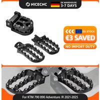 (EU-Lager) NICECNC Für Husqvarna Norden 901 KTM 790 890 Adventure /R 2021-2025 Fußrasten Fußstützen Fußbremshebel Trittplatte