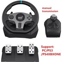 900 Degree Game Steering Wheel Computer Games Console Host Machine Driving School Learn Simulator Play Racing Car Gameing Rocker