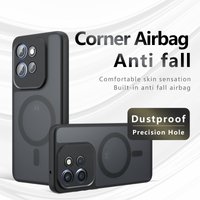 Case For Motorola ThinkPhone 25 Edge 50 Neo Pro Fusion Ultra Magnetic Soft TPU Frame Translucent Matte Plastic Shockproof Cover